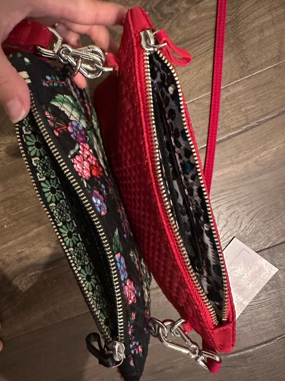 2for1 Vera Bradley Iconic RFID Custom Crossbody Bag & Wristlet - Picture 7 of 9